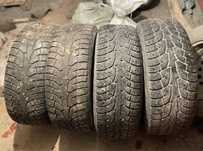 4 шипованных баллона Hankook