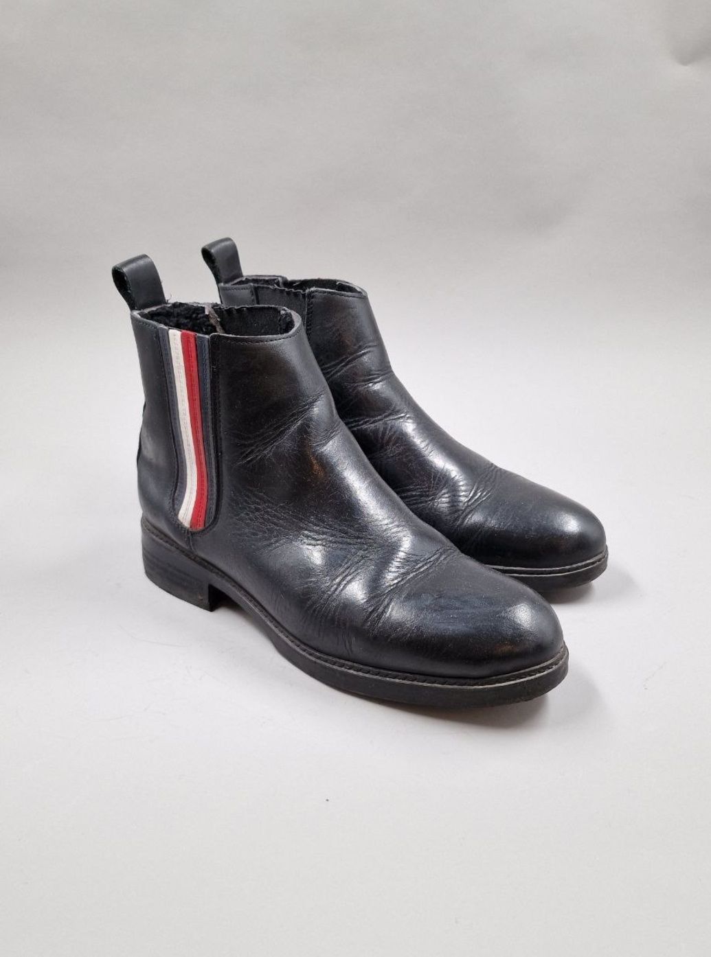 Сапоги Baldinini и Tommy Hilfiger зимние на натуральном меху