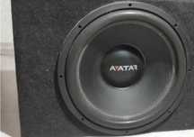 Продам сабуфер Аватар 15 или 18 размер месте с усилителем
