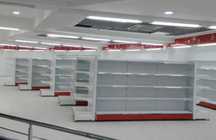Торговые стеллажи в магазин под любую продукцию, прочный металл alts