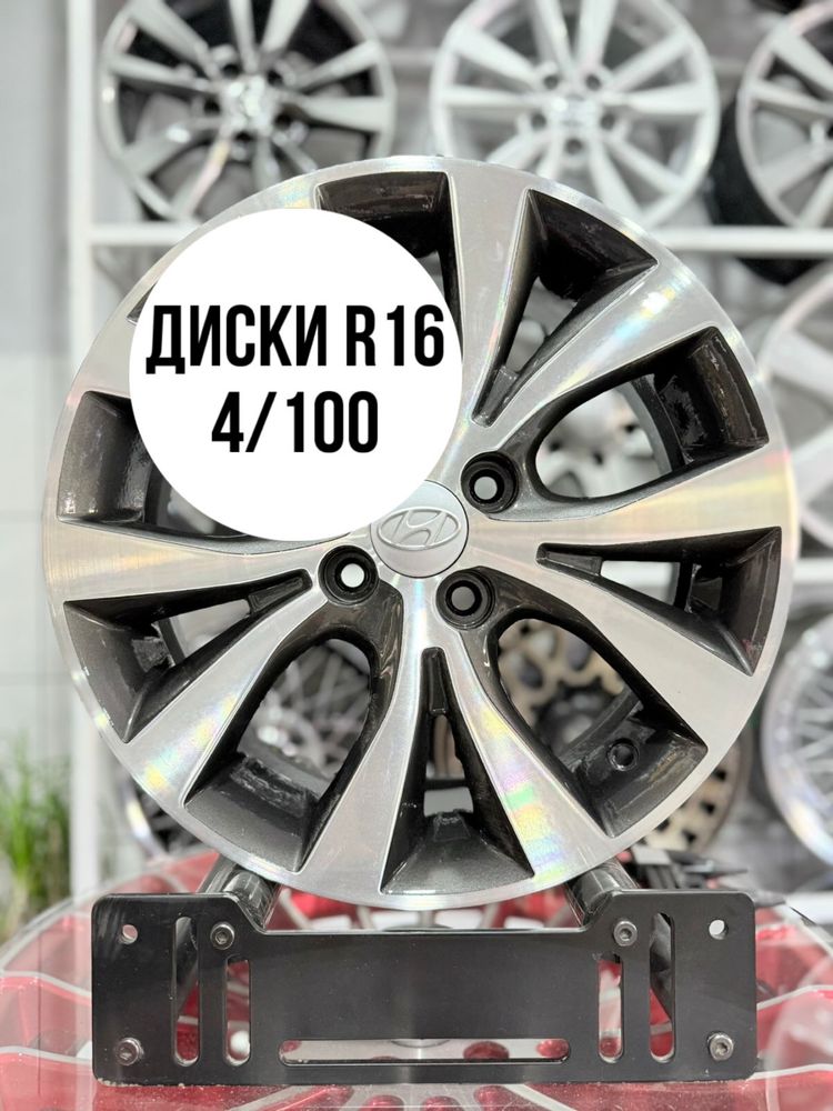 Диски на 16 4/100 huyndai solaris