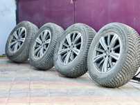 Диски R18 Jetour Cherry Gelly Monjaro почти новый с зим шинами