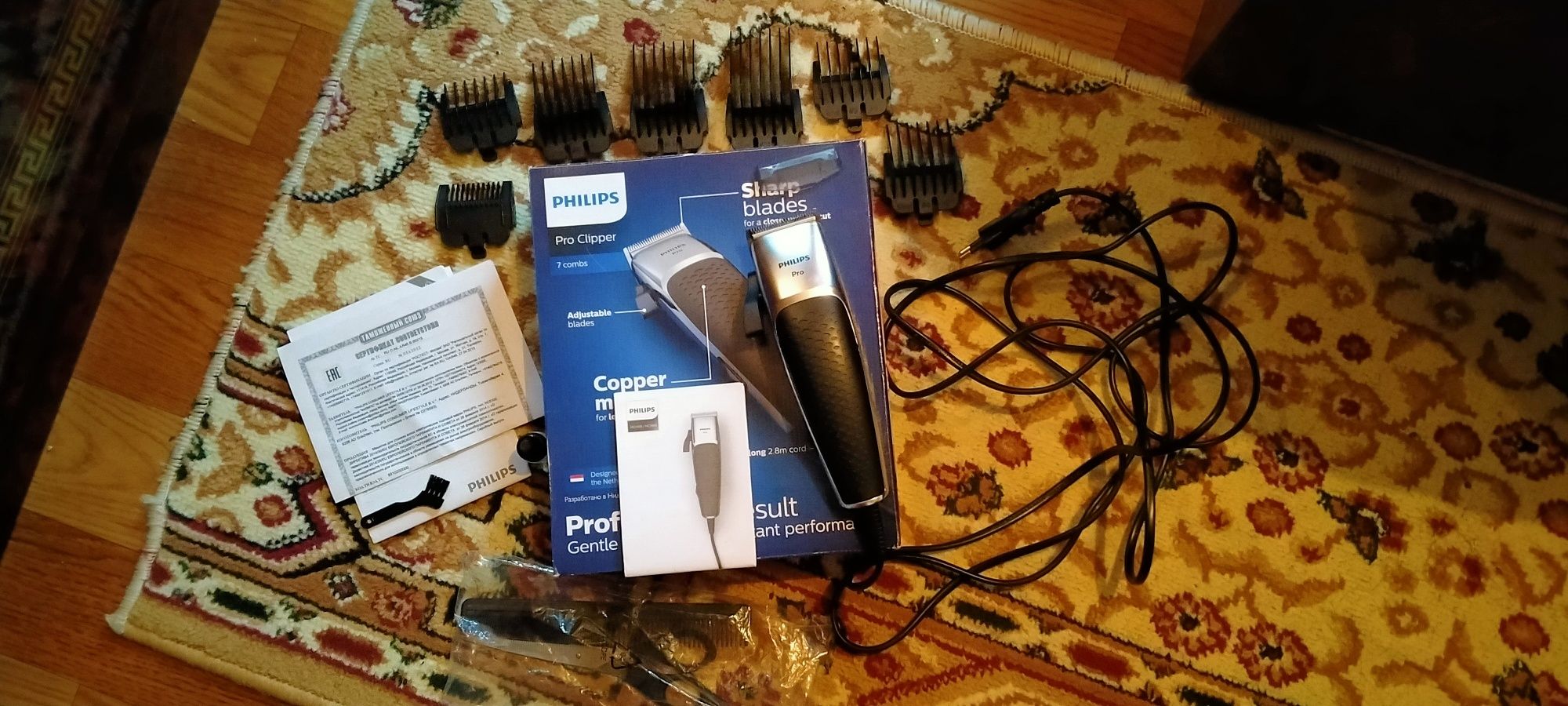 Машинка для стрижки Philips