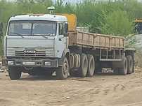Услуги Камаз полуприцеп