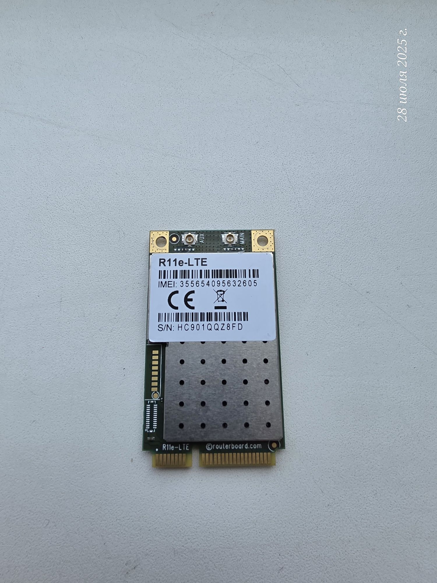 Mikrotik карточка R11e-LTE