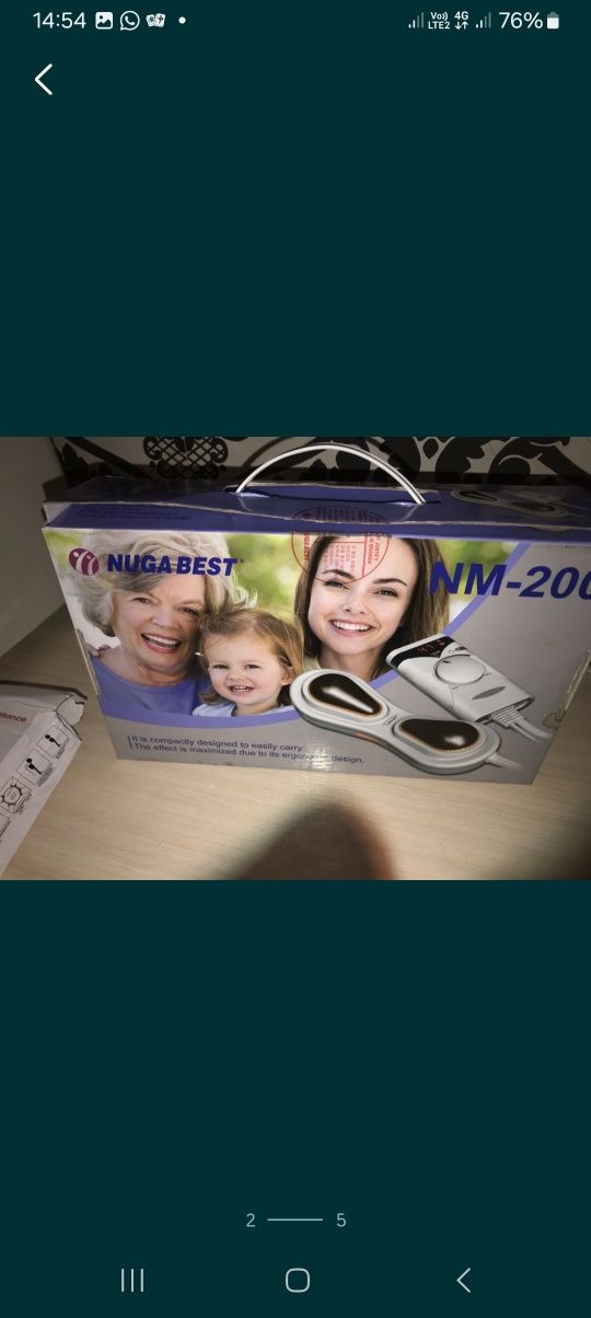 Продам корейскую грелку Nuga best