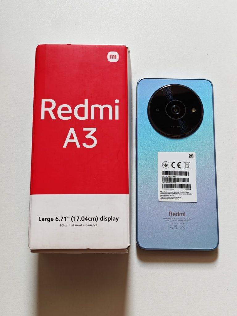 Redmi A3 128 gb 5000 mah Battery