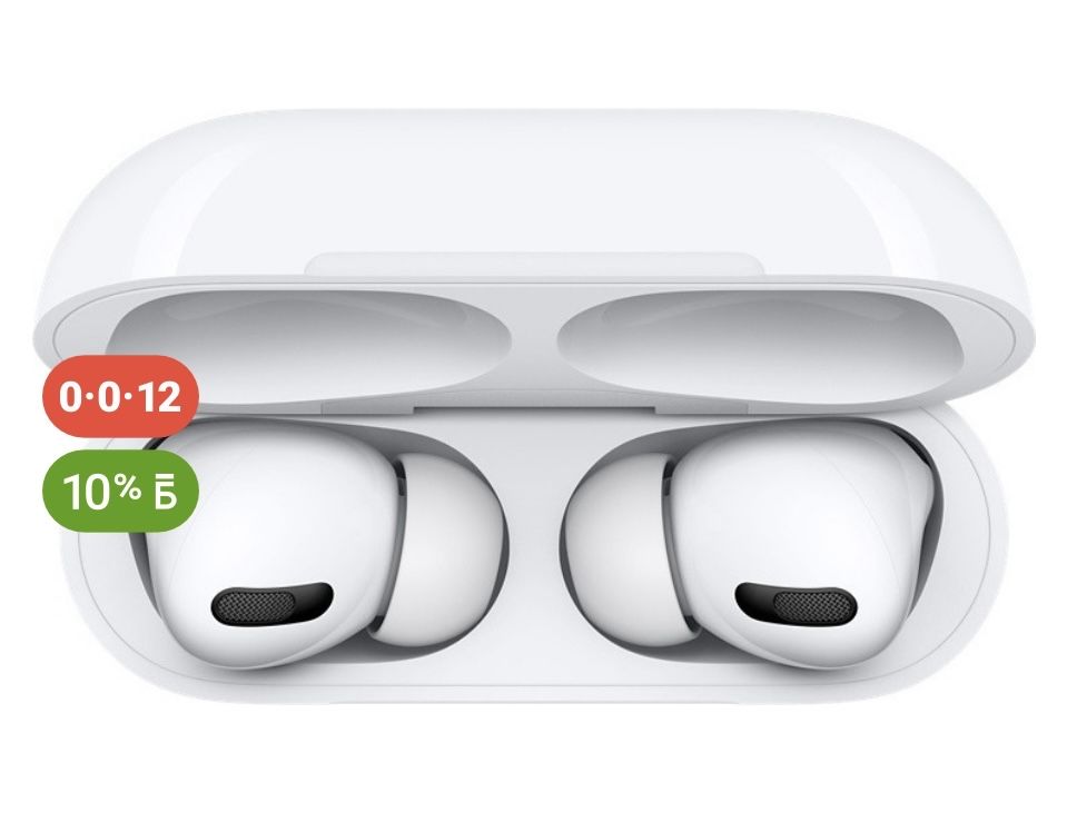 Наушники Apple AirPods Pro with MagSafe charging Case белый