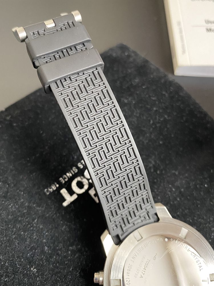 Часы Tissot T-Sport PRC 200 Chronograph черные сапфир