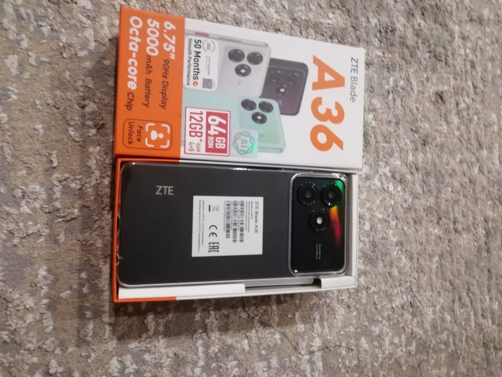 Zte Blade a36 в идиальном состаяние