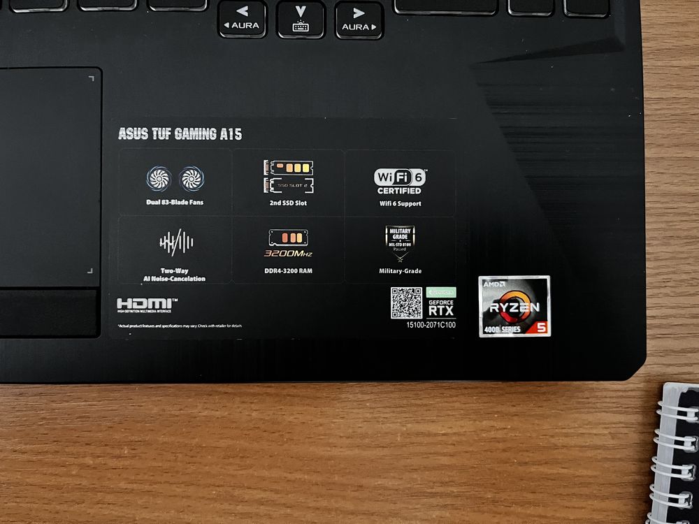 Asus TUF gaming A15
