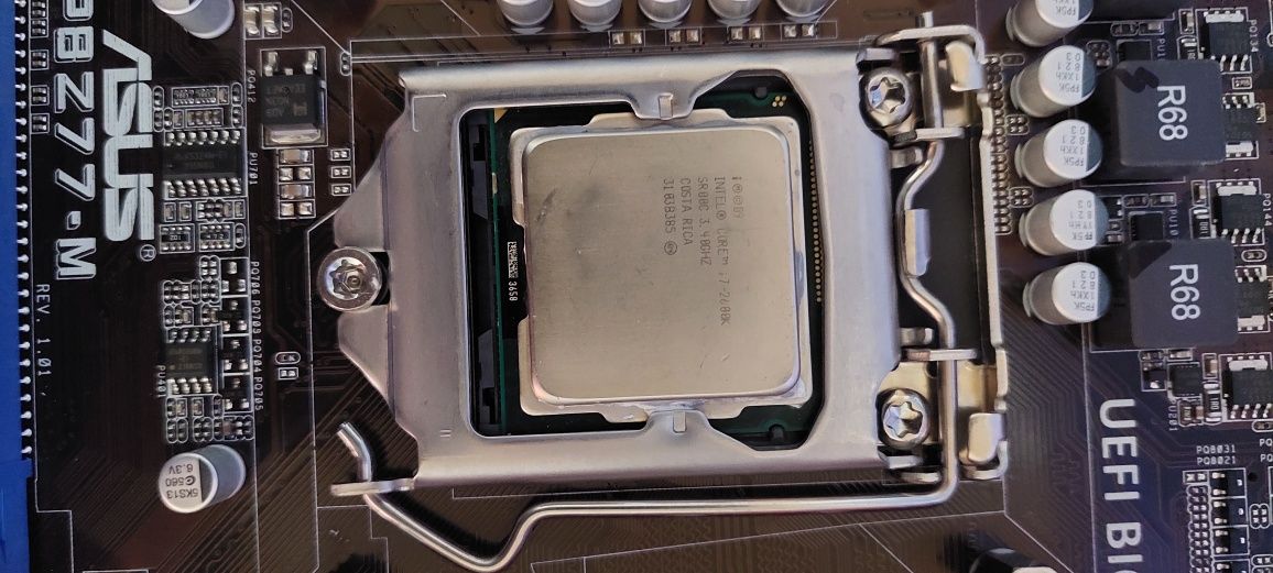 Игровой комплект Intel Core i7 2600K 32GB Озу Топ плата Z77!!!