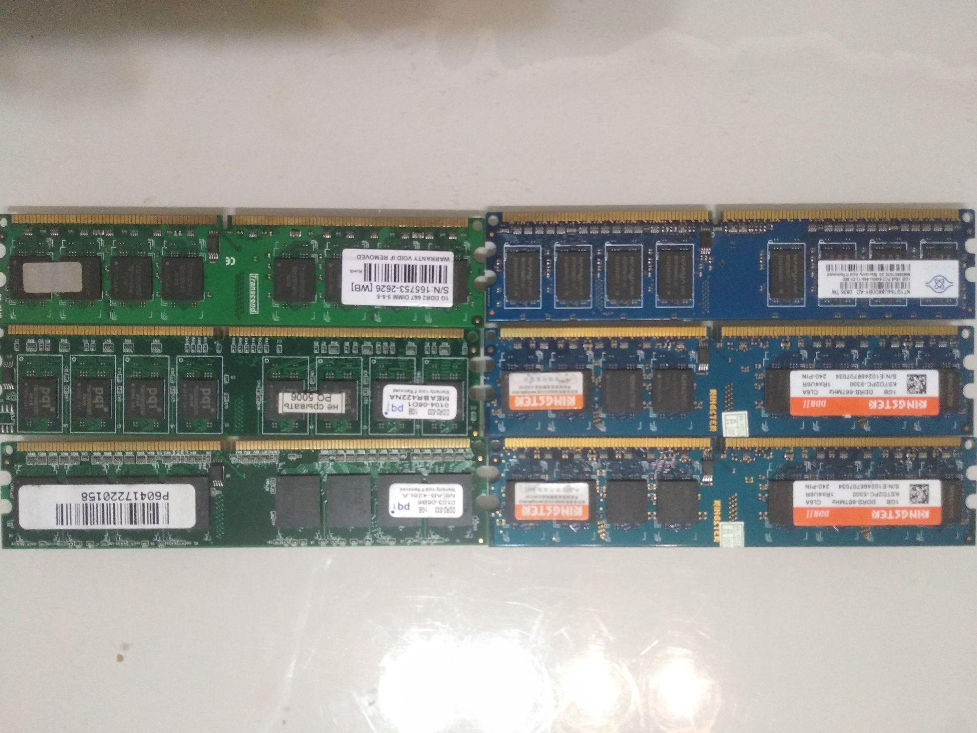 ОЗУ оперативная память ddr3, ddr2