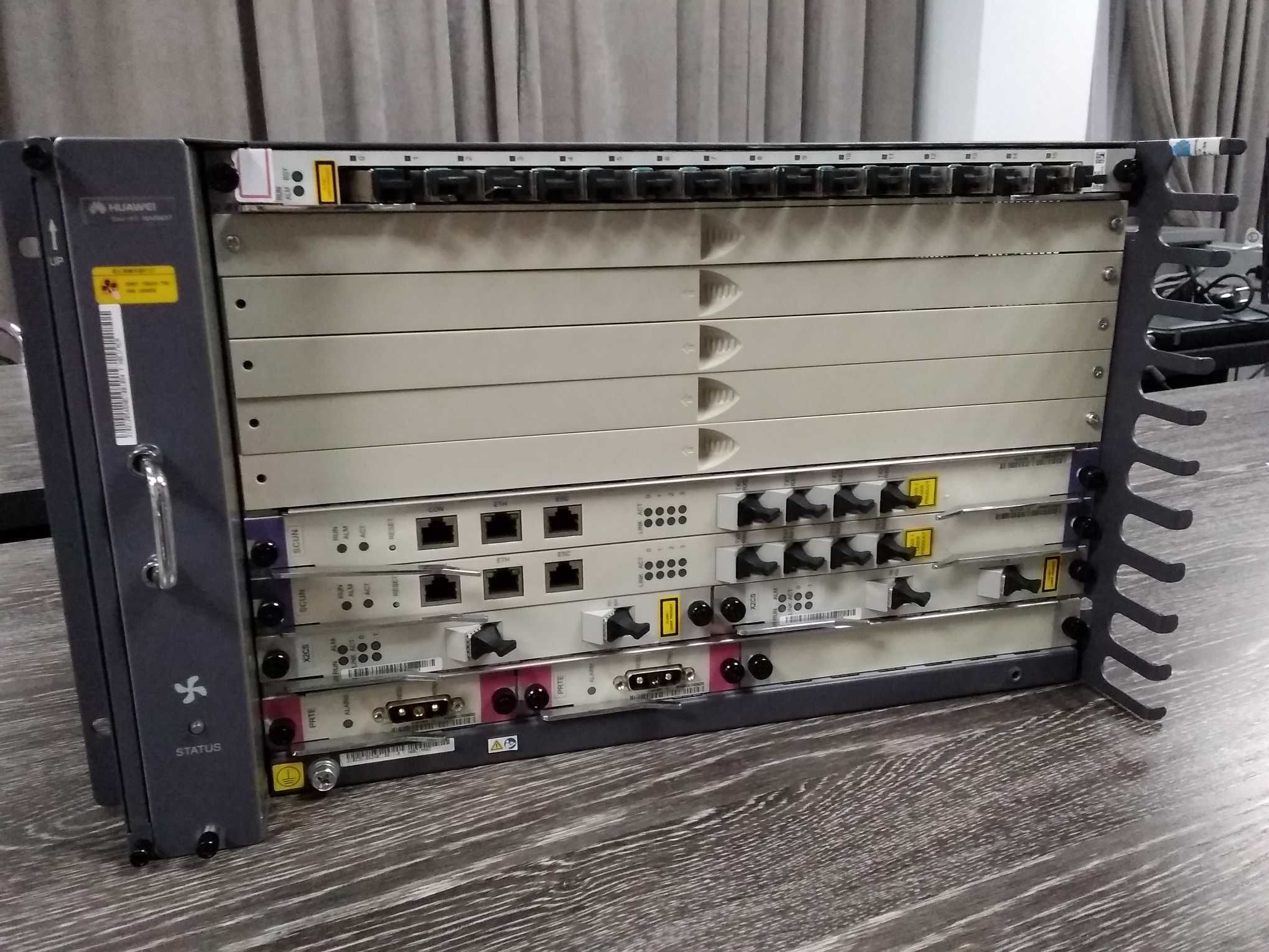 Huawei GPON MA5683T с платой GPFD С++ 16 и блок питания ETP48100-B1