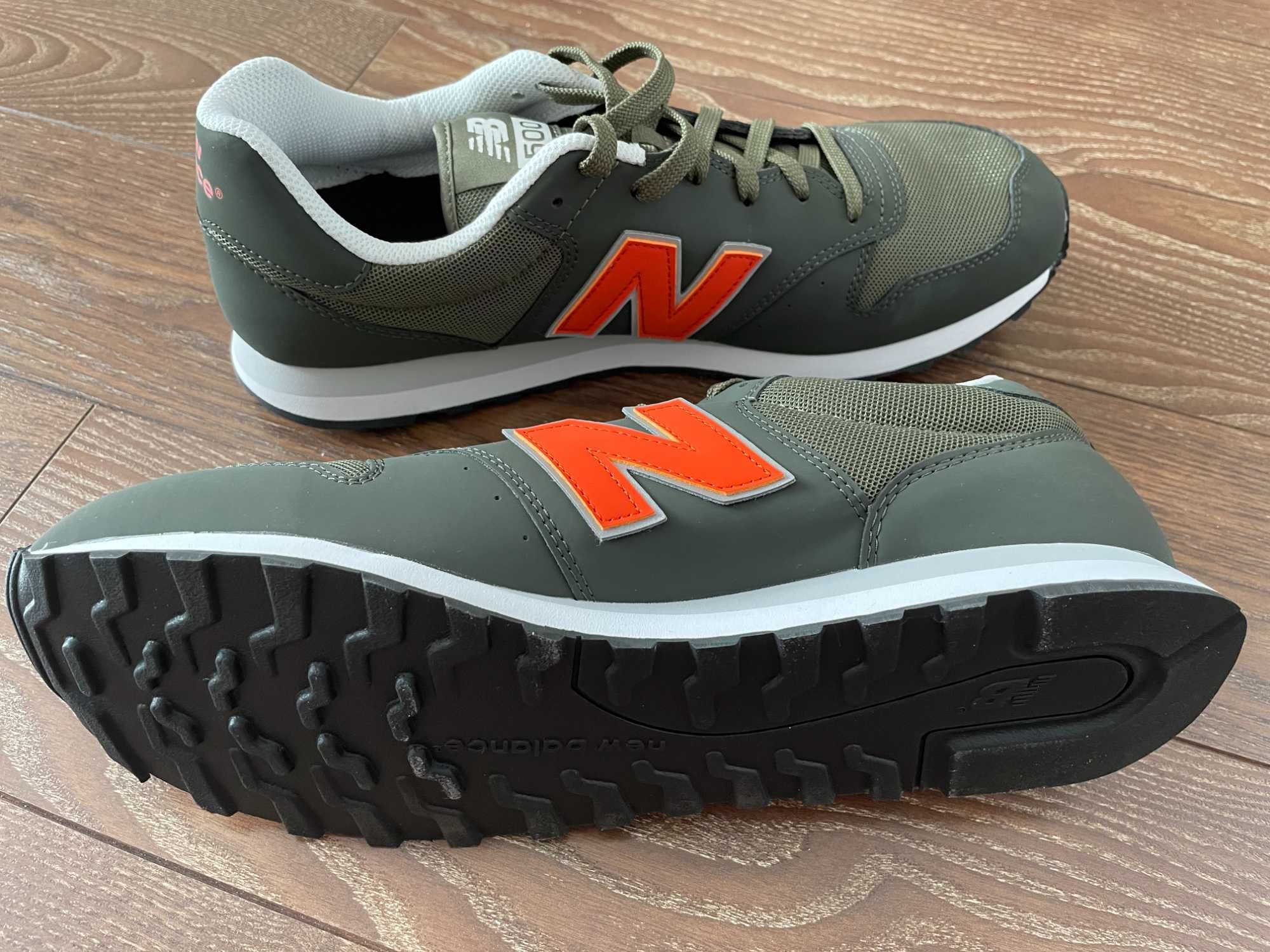 Кроссовки NewBalance зеленые 46,5 размер