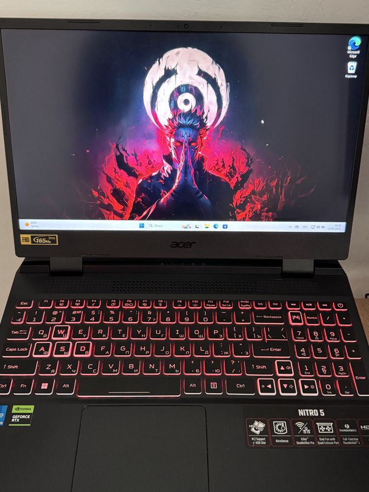 Игровой ноутбук Acer Nitro 5 | RTX 4050 | 32 ГБ DDR5 | SSD 1 ТБ