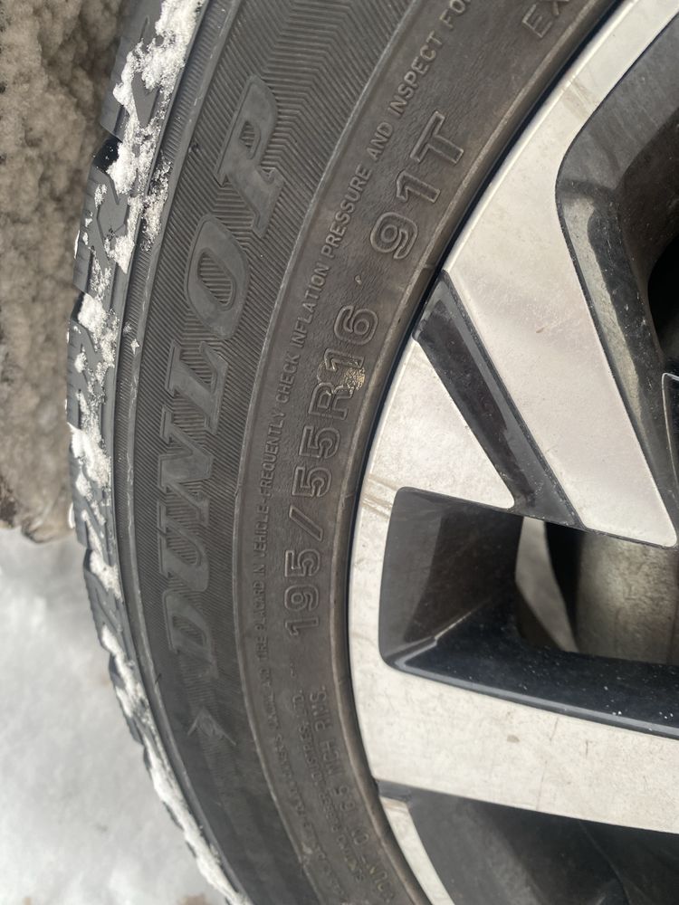 Резина зимняя липучка dunlop оригинал