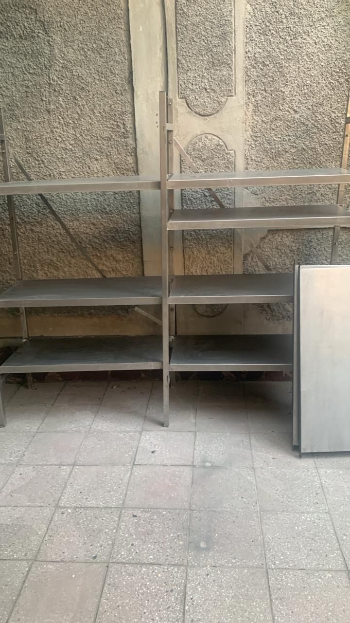 Стеллаж из нержавеющей стали