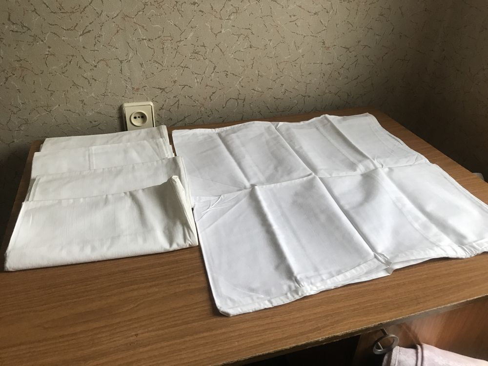 Пододеяльники и наволочки х/б советские