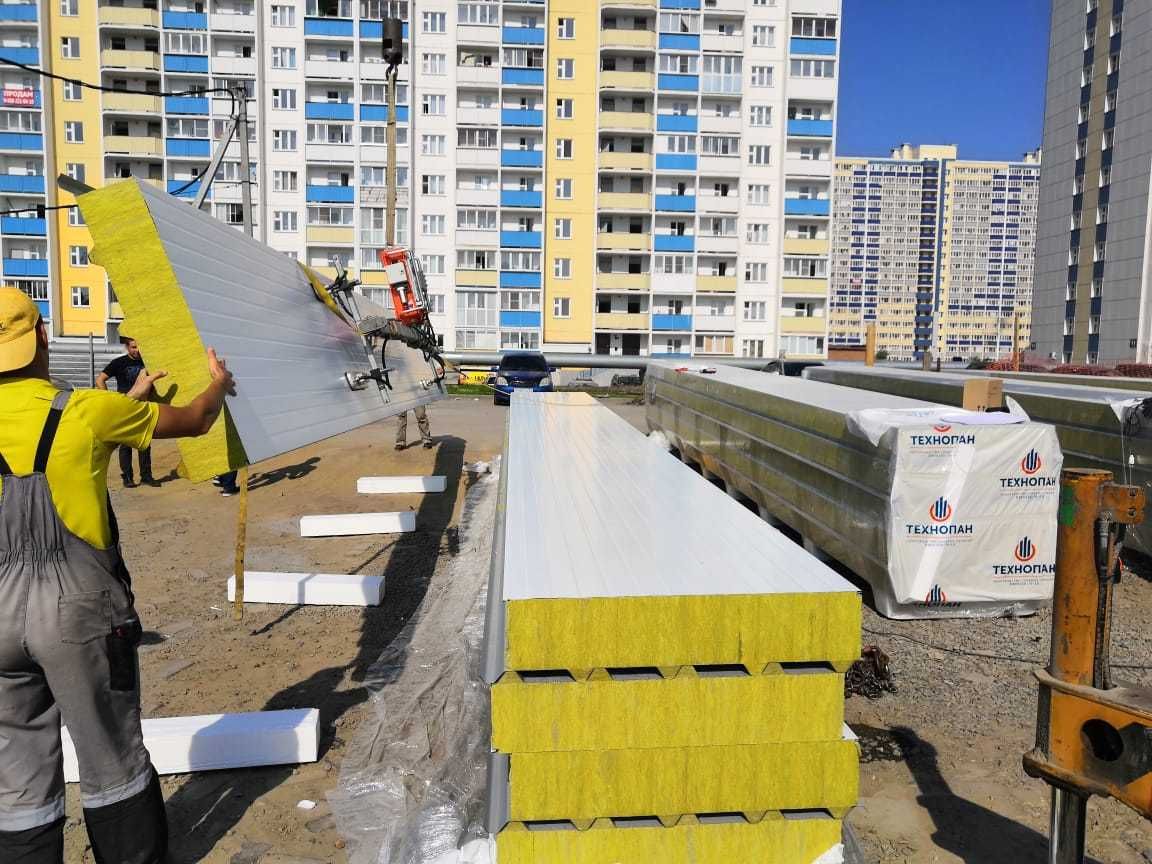 Аренда вакуумного захвата (присоска) для стекла и сэндвич-панелей