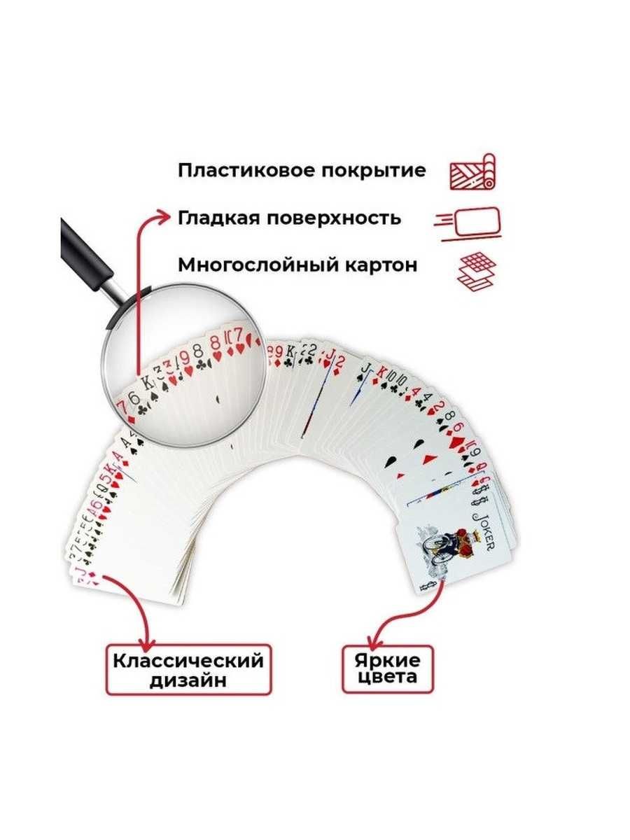 Карты Игральные Bicycle standard (синие и красные)