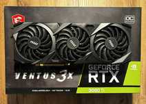 Видеокарта MSI GeForce RTX 3080 Ti VENTUS 3X OC 12 GB