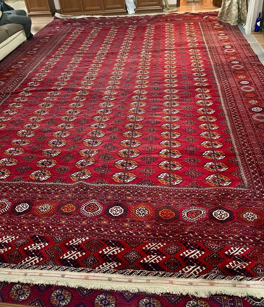 Ковёр шерстяной туркменский