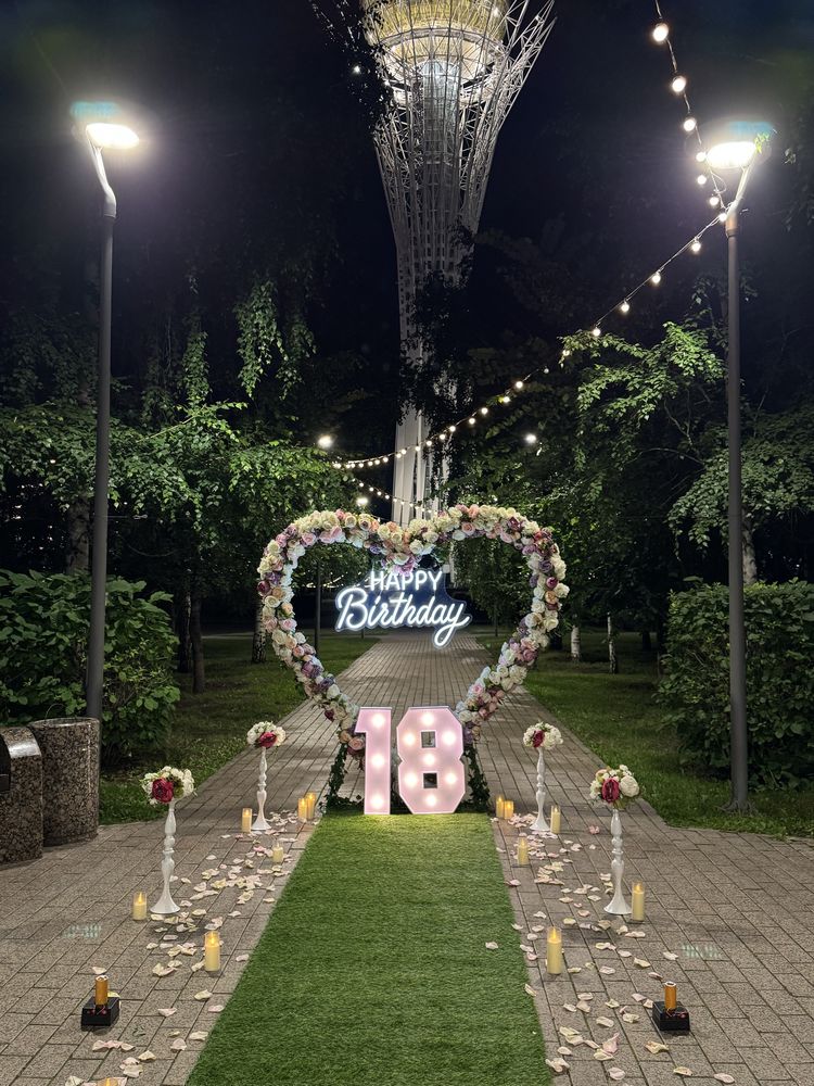 День рождения, happy birthday.  г. Астана
