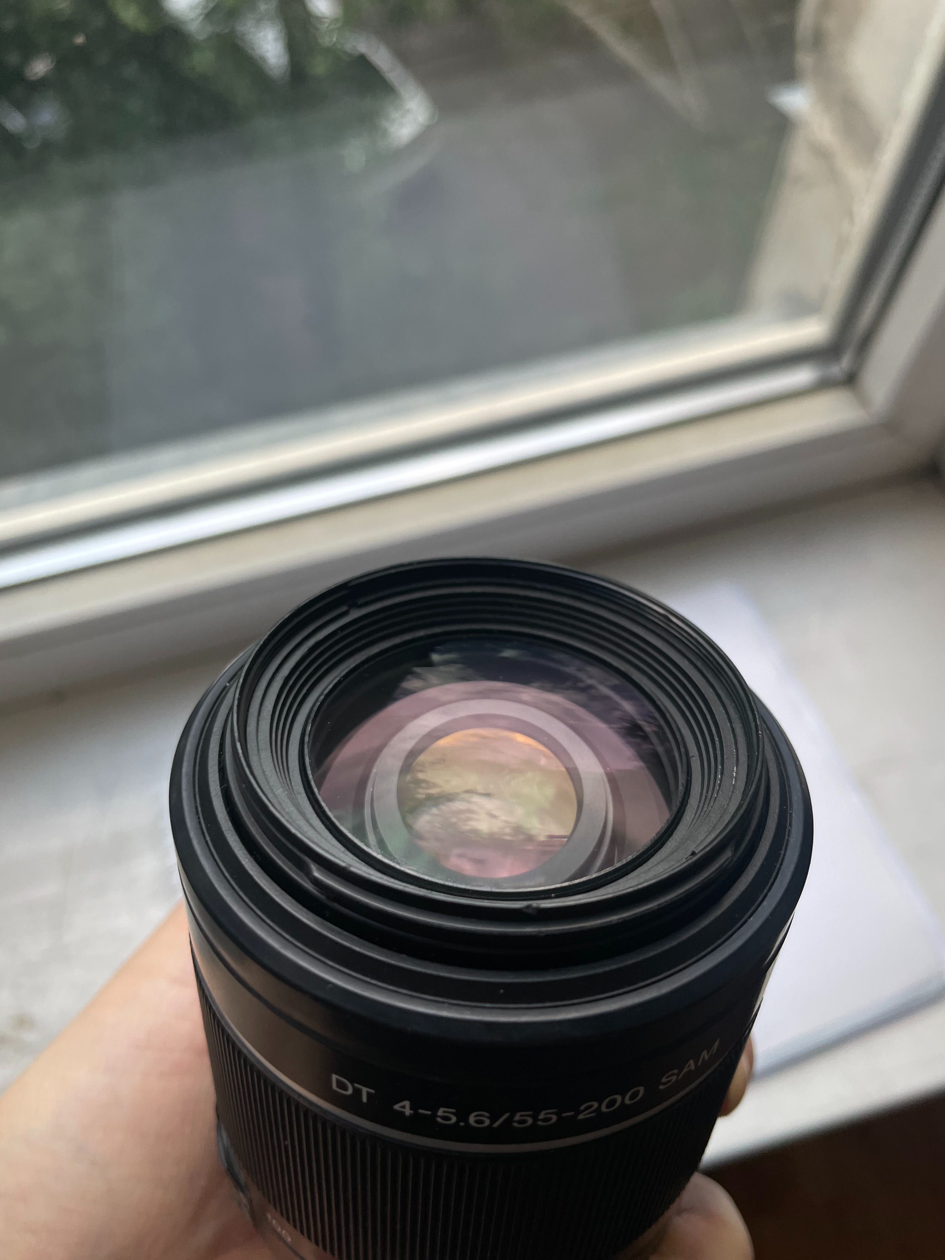 Зеркальный фотоаппарат Sony a330 + объектив Sony 55-200