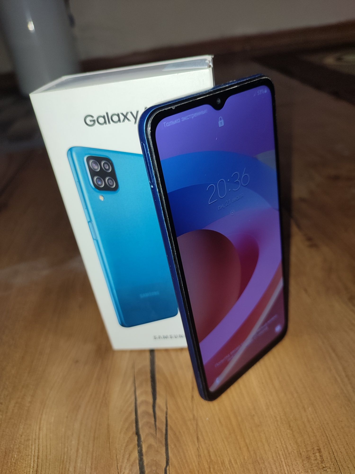 Samsung A 12 сатылады өте жақсы жағдайда 1 адам ұстаған