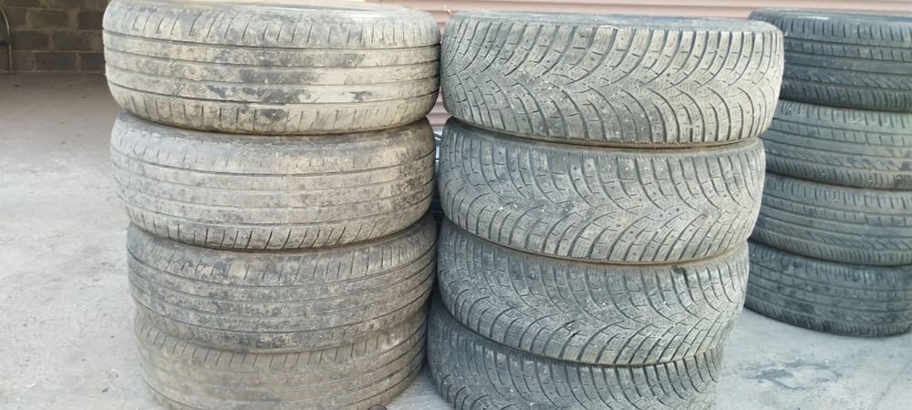 Продам автошины в среднем состоянии