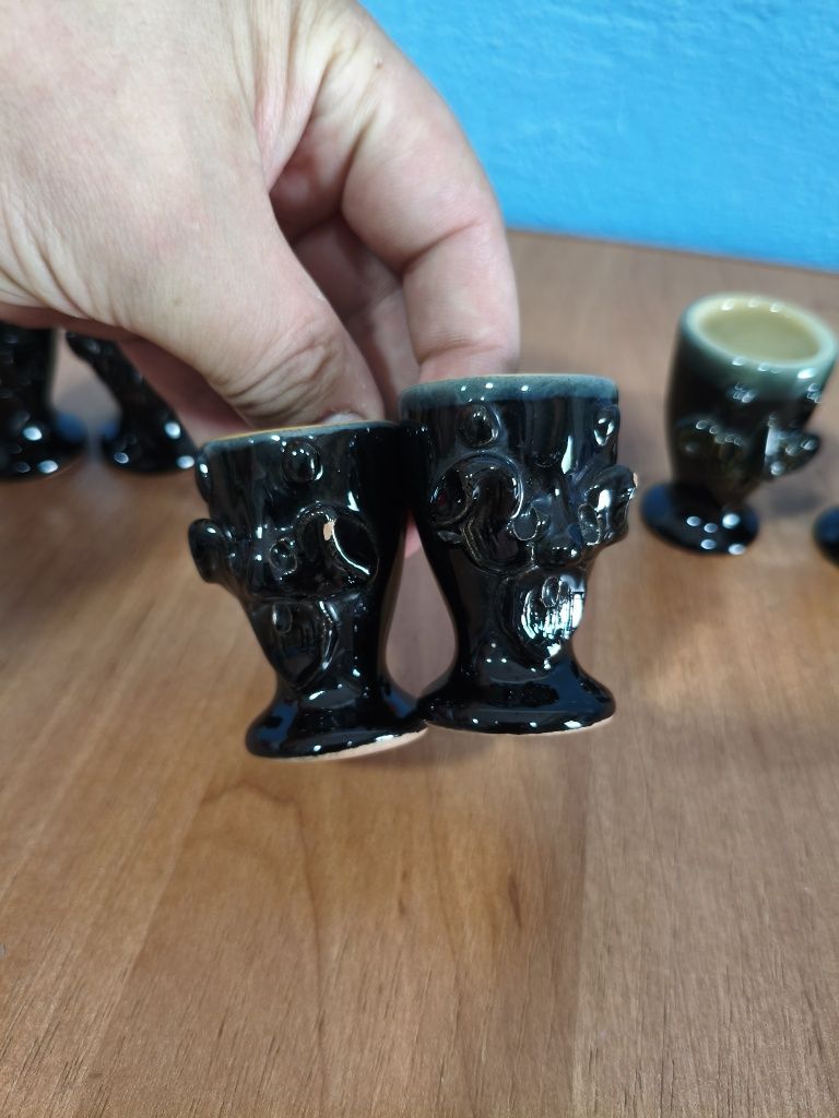 Рюмки керамика СССР.