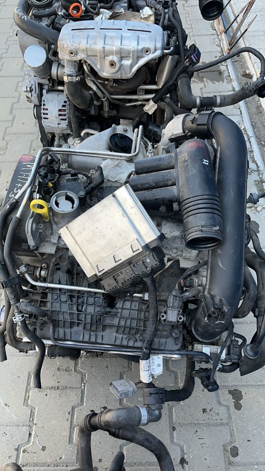 Контрактный двигатель 1.4л TSI CAV CAXA CHP Фольксваген Шкода