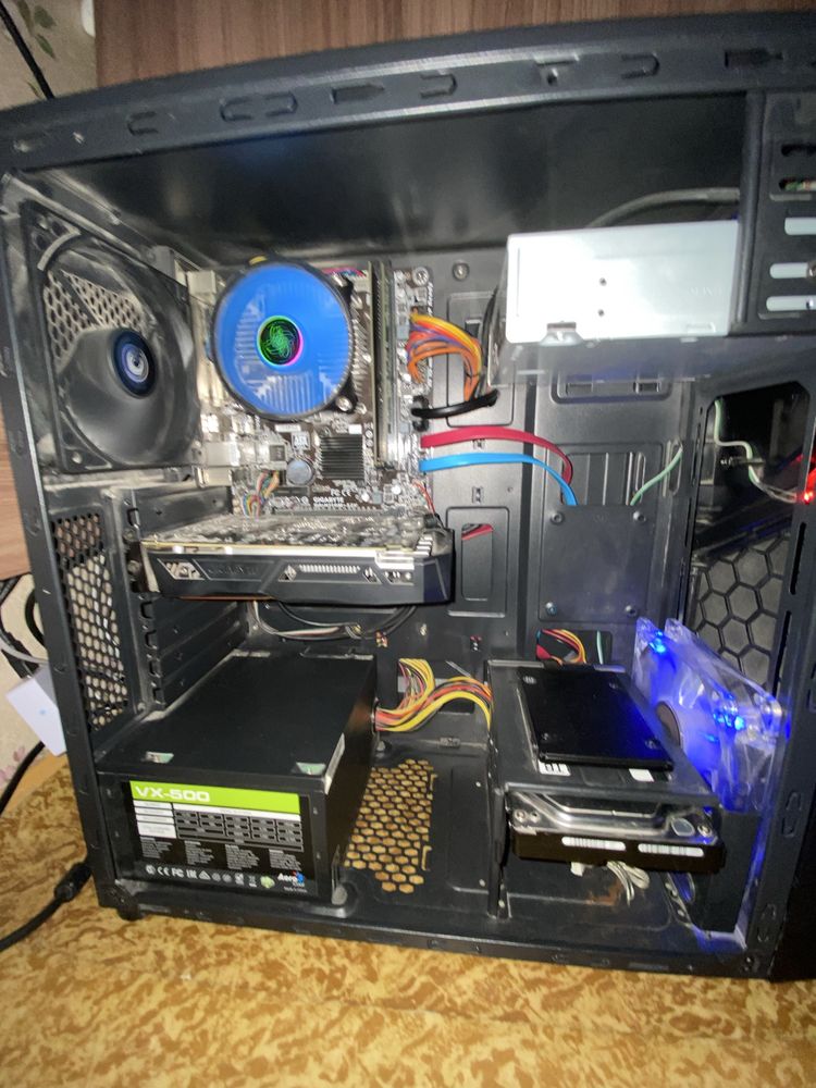 Продам игровой компьютер i5 7400+gtx 1050 ti