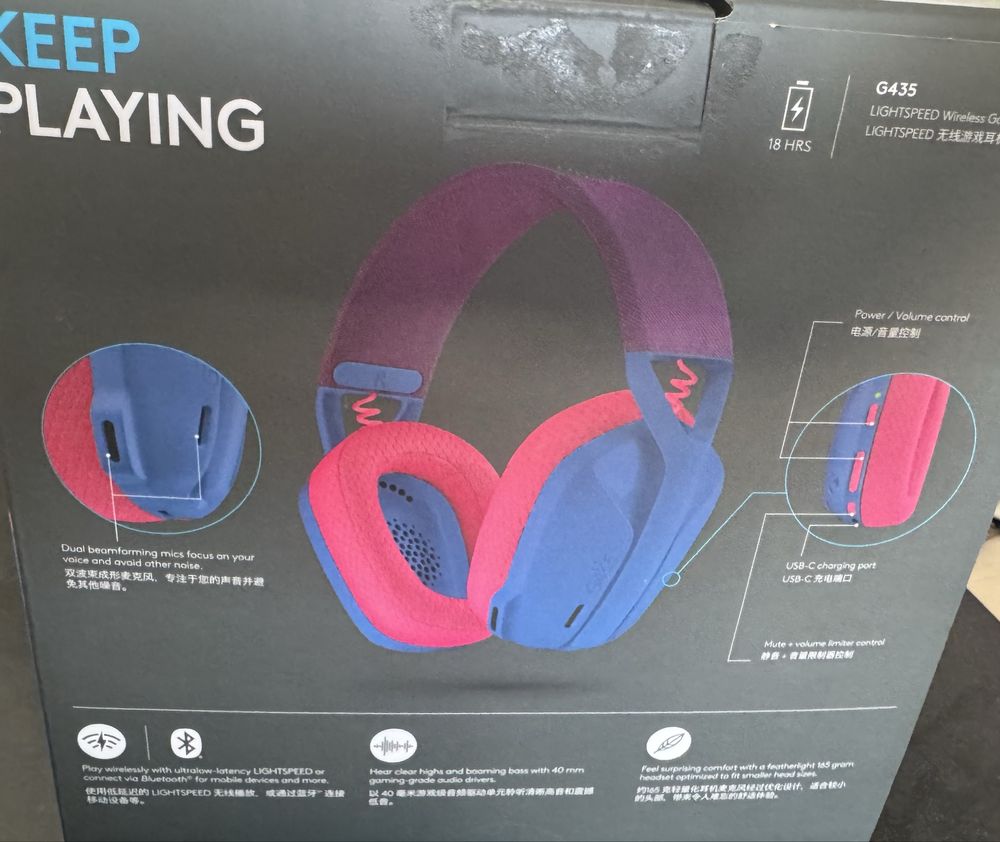 Наушники logitech G435