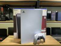 Новый Sony PlayStation 5, Fat, 825 GB, белый, есть игры, 10415/А10