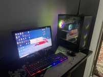 Игровой компьютер с полным комплектом