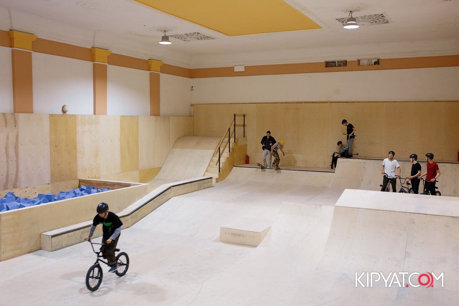 Каркасный скейт парк для скейтборда, самоката, роликов bmx велосипедов