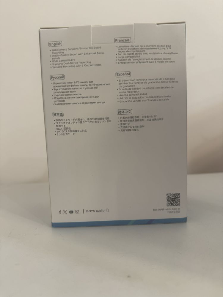 Микрофон Boya Mic с гарантией 2 года