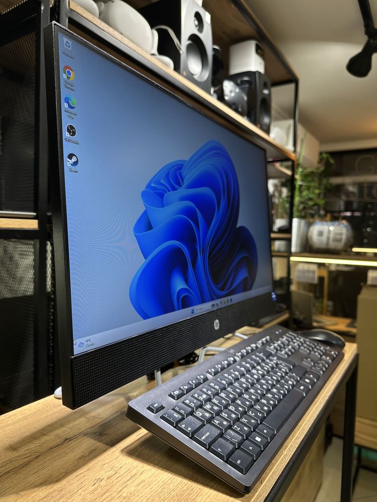 Моноблок HP 24-df1001cl, Core i5-1135G7/8GB/SSD512GB, 10067/A10