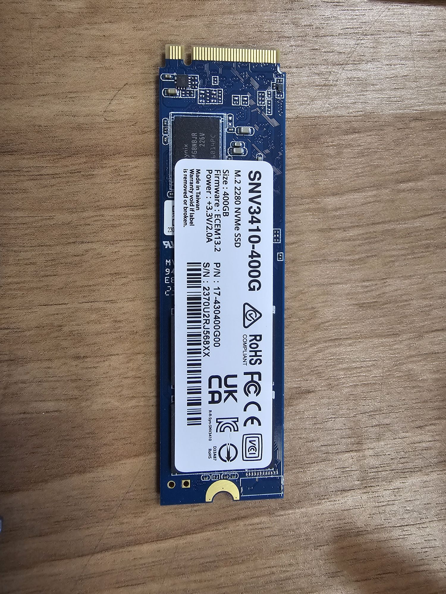 Synology DiskStation DS723+ 4GB RAM  +4TB + 8TB