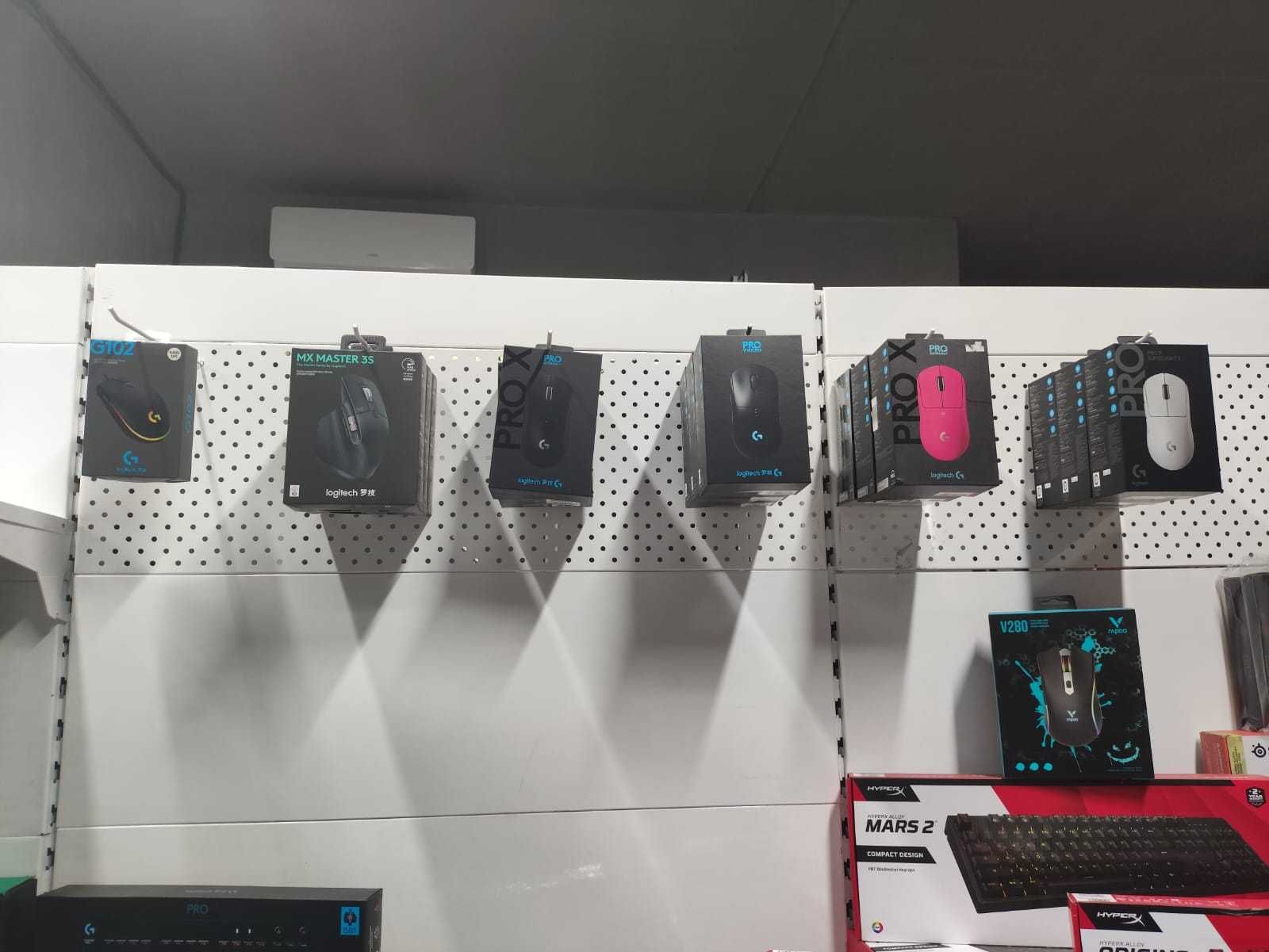 Новые наушники, клавиатуры и мышки HyperX, Logitech, Zowie — в наличии