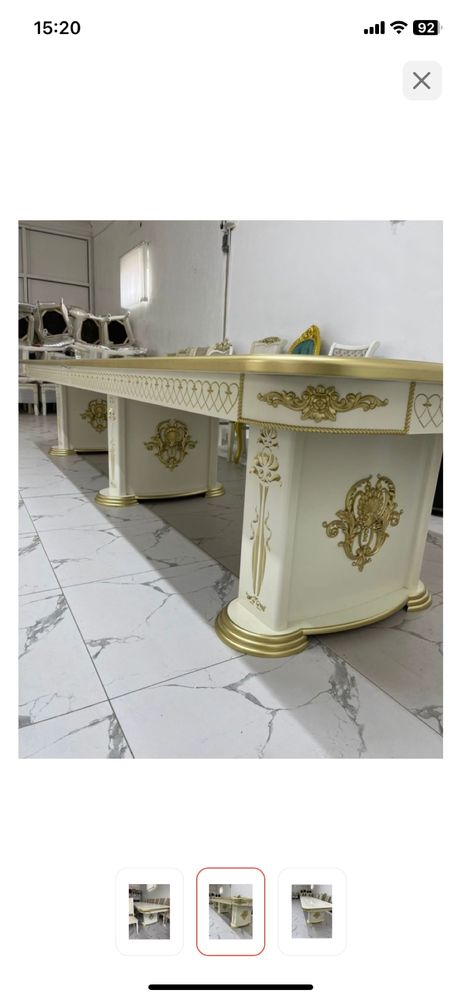 Продам обеденный гостинный стол и стулья