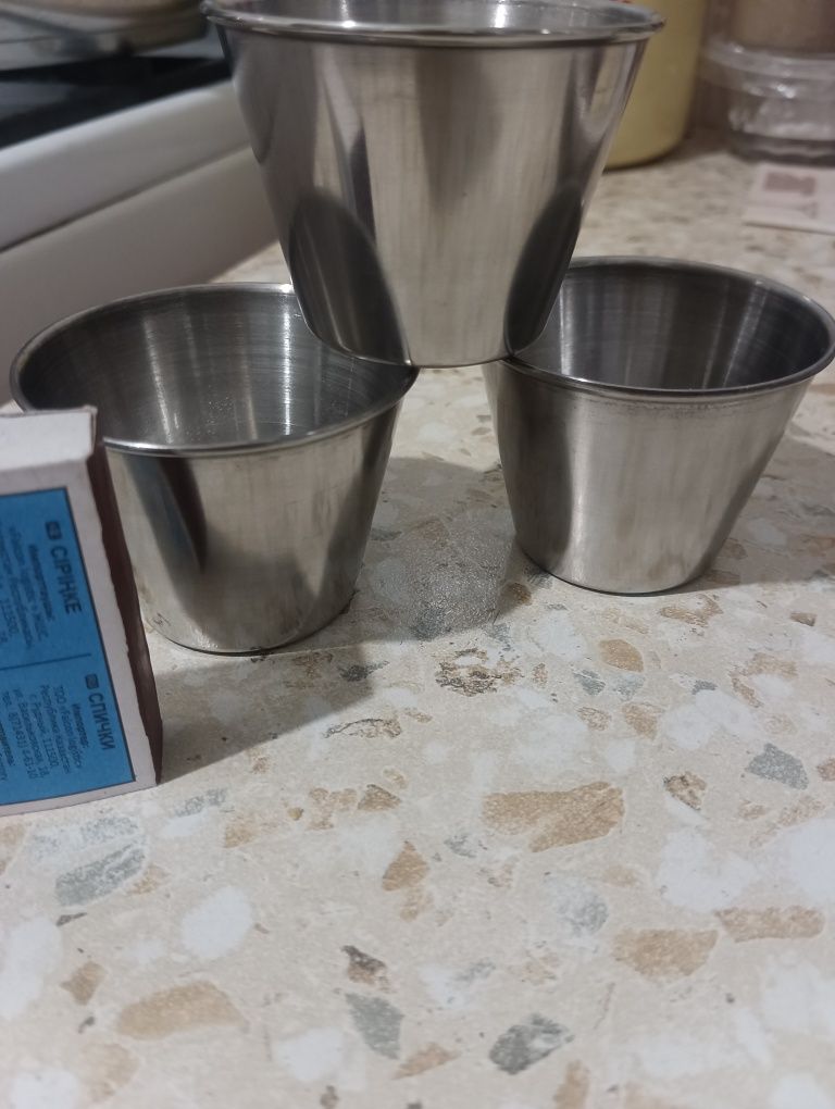 Соусница из пищевой нерж стали.