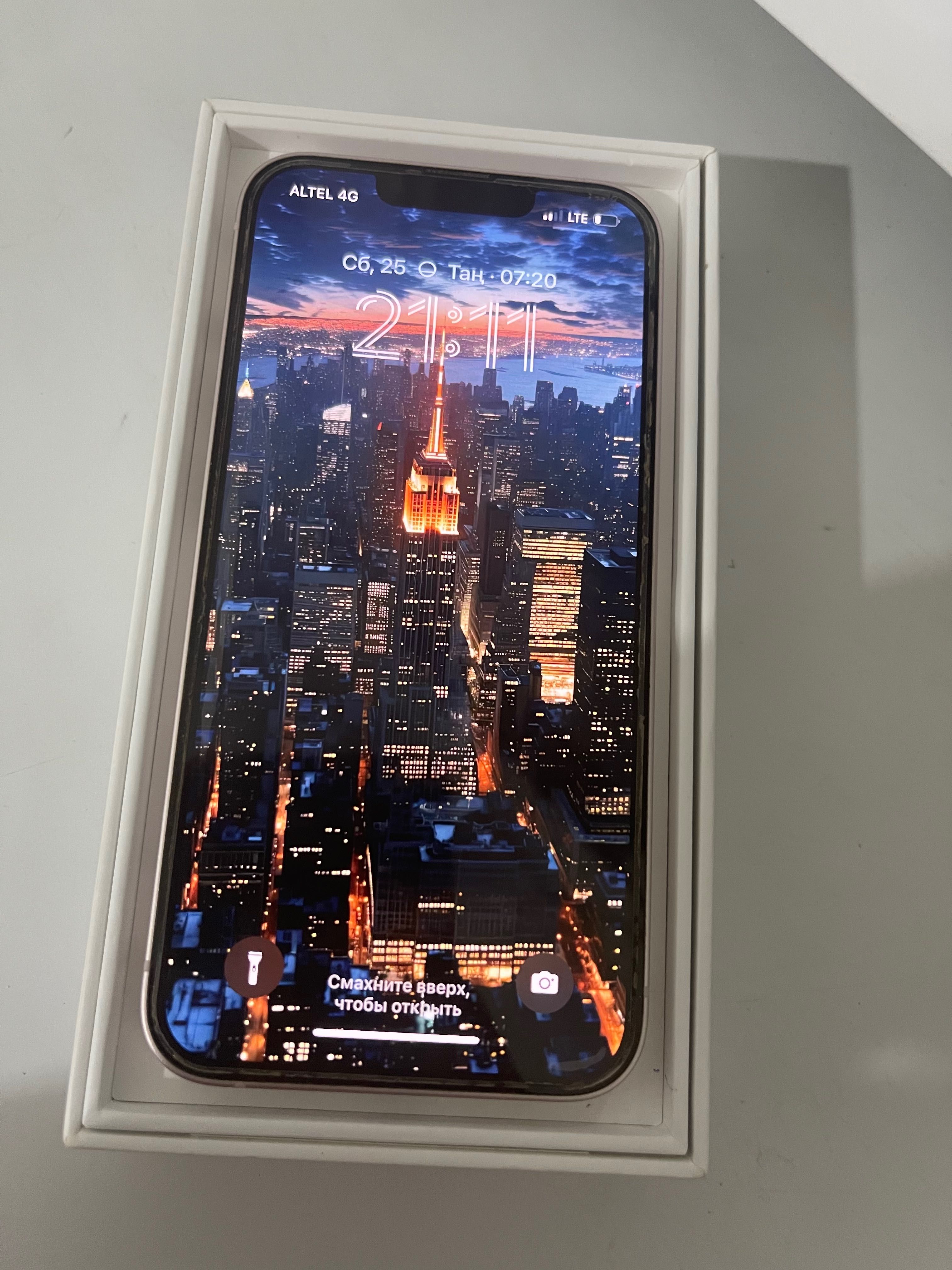 Айфон 13,емкость 87, 128gb, цвет розовый