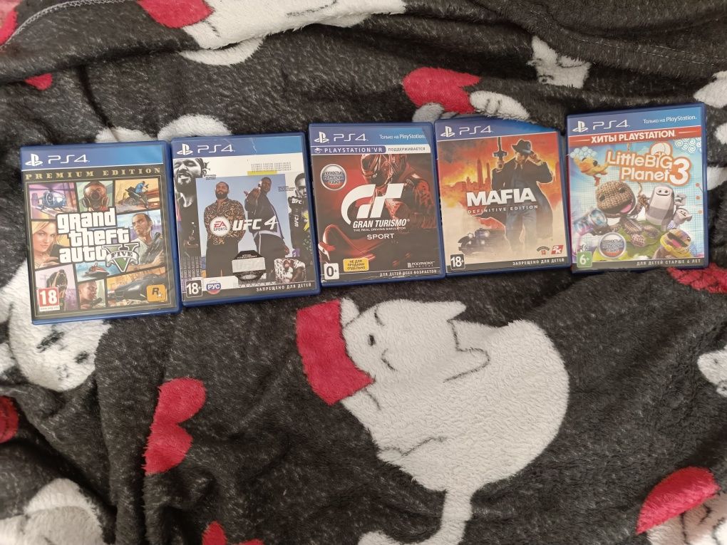 Диски на playstation 4