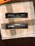 Оперативная память Kingston Fury Beast ddr4 8x2 gb, 3200 mhz