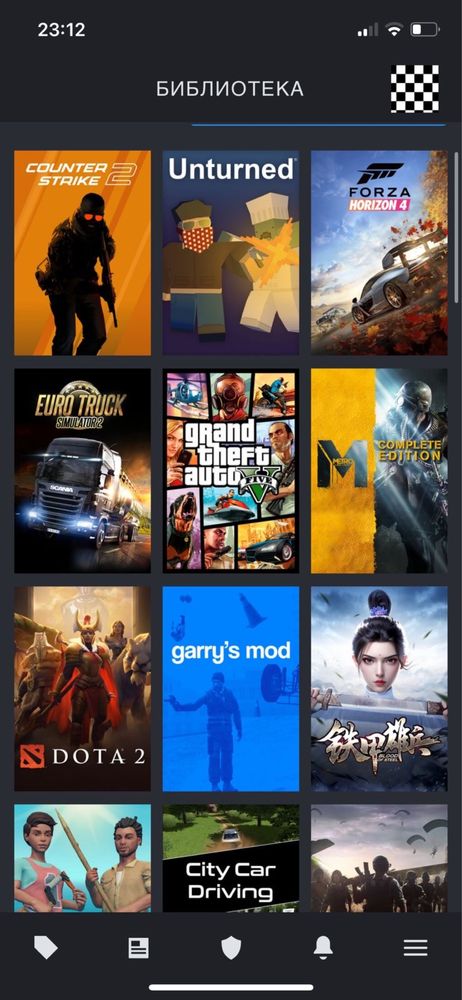 Steam аккаунт с многими играми