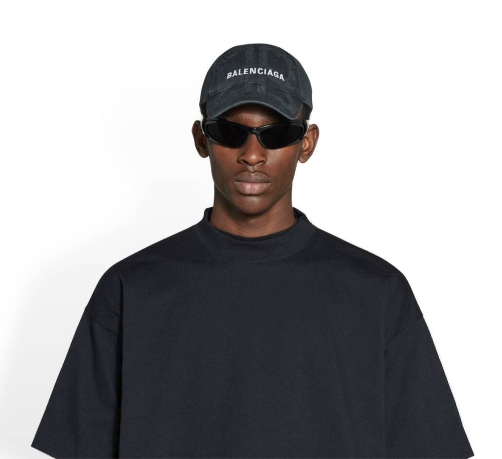 Balenciaga BB Laser Destroyed Cap