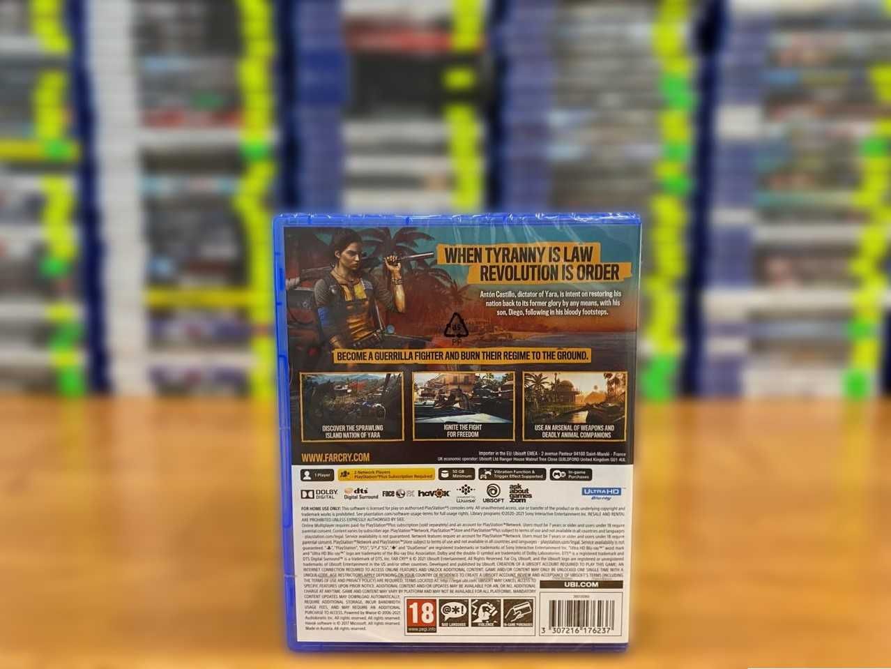 Новый PS5 диск Far Cry 6/Фар Край 6 Большой Выбор Игр
